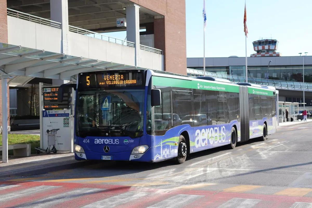 Autobus per Venezia all'aeroporto Marco Polo