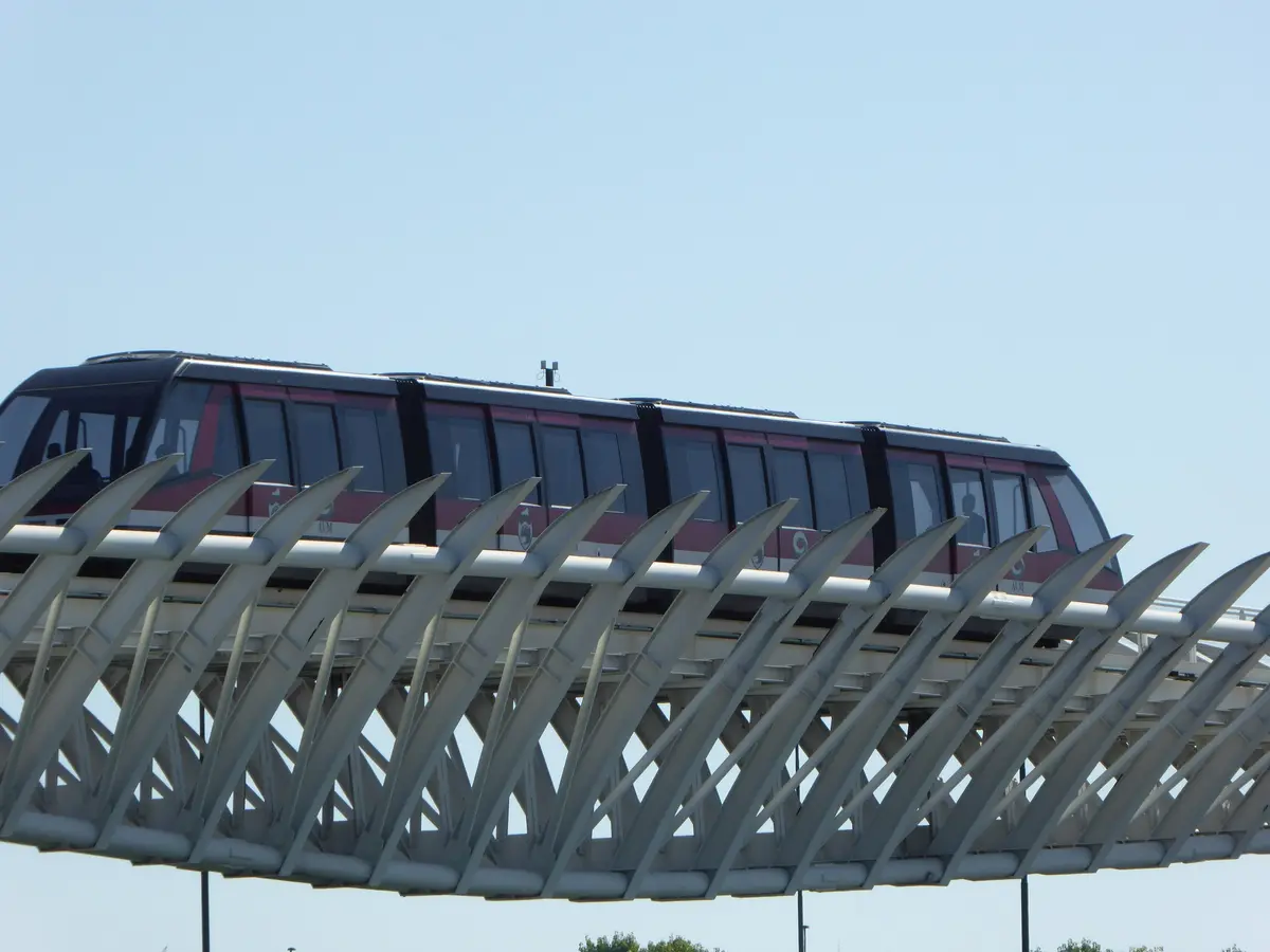 Il People Mover di Venezia sul viadotto