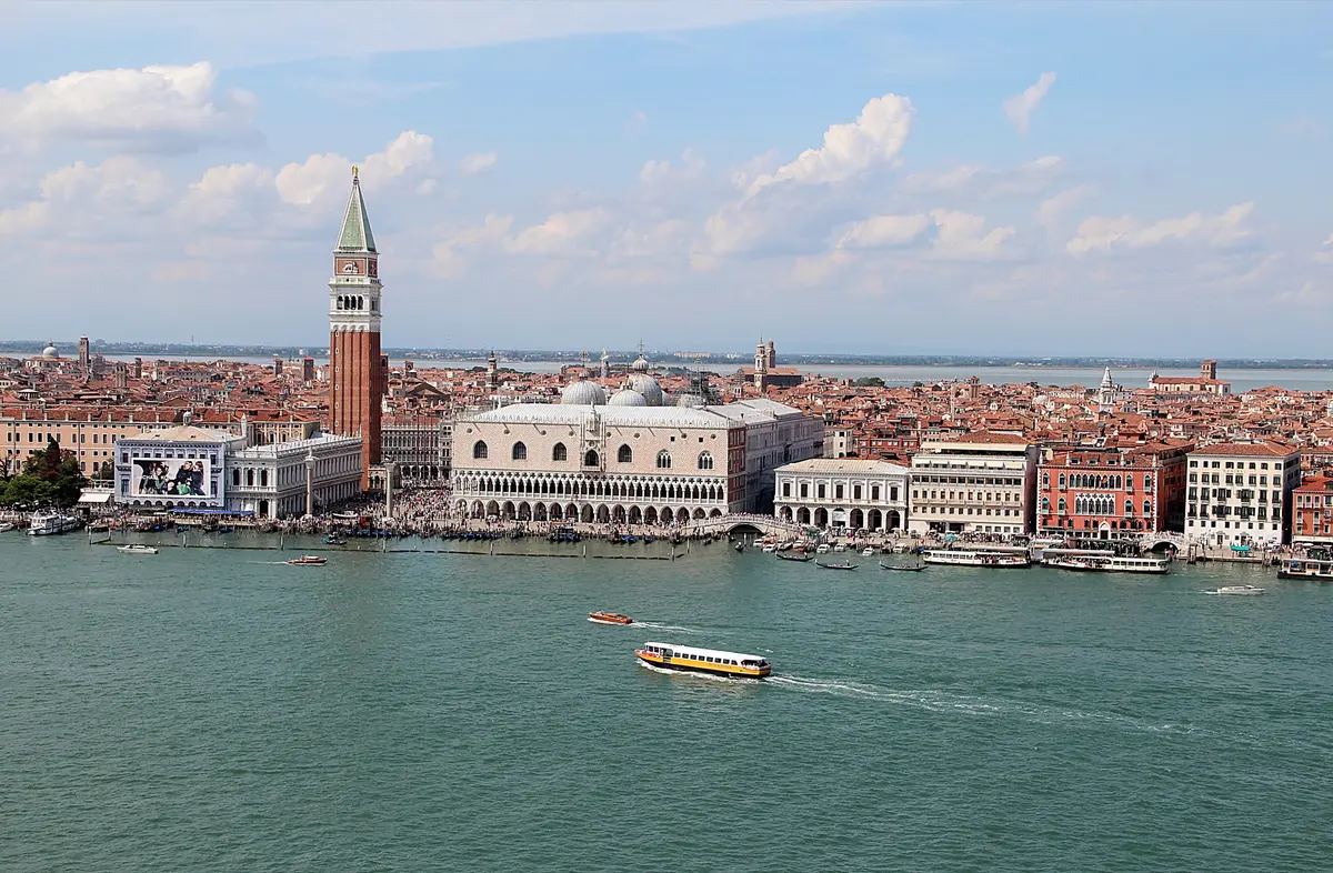 Il Bacino di San Marco con Palazzo Ducale